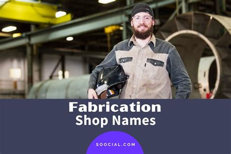 fabrication shop names ideas